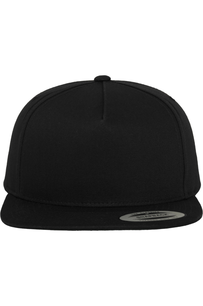 casquette Flexfit Classic 5 Panel Snapback noir