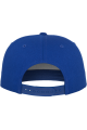 casquette Flexfit Classic 5 Panel Snapback bleu royal