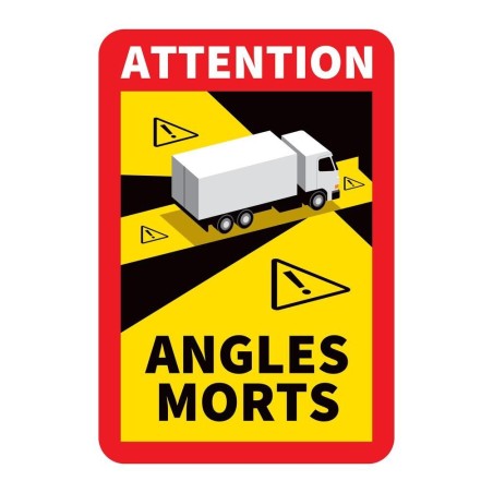 Lots Stickers "Angles Morts" poids lourds