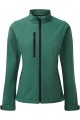 Veste Softshell Russell Femme verte