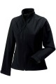 Veste noire Softshell Russell Femme