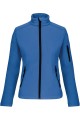 Veste Softshell pour Femme bleu