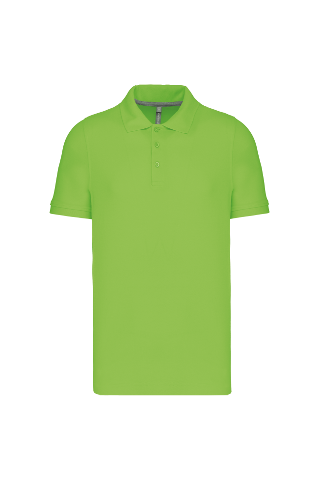 polo couleur lime vert clair