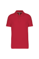 polo rouge homme