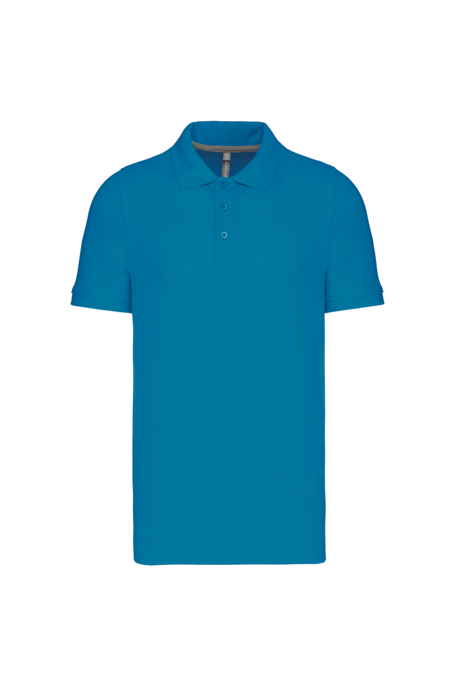 polo homme bleu
