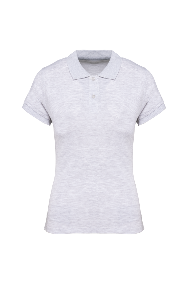 polo femme gris ash