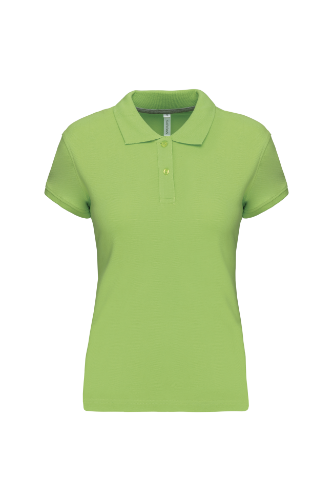 polo femme vert clair