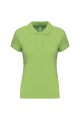 polo femme vert clair