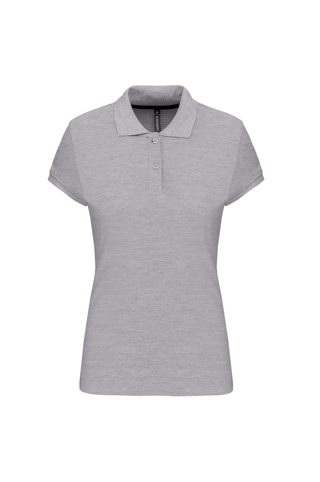 polo femme gris