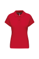 polo femme rouge
