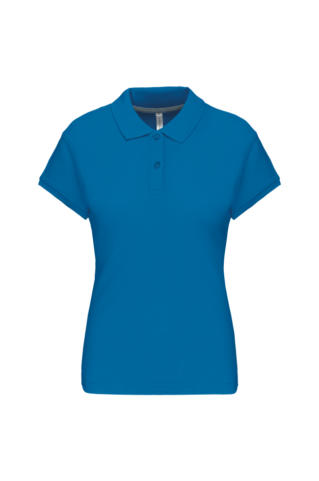 polo femme bleu