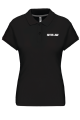 polo femme noir kariban