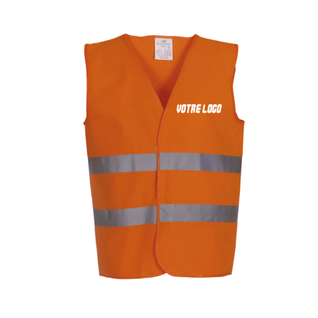 Gilet fluo personnalisable
