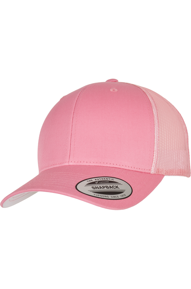 Casquette Retro Trucker Pink