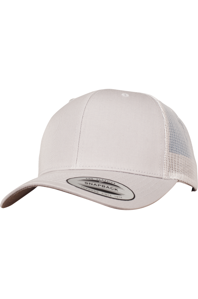 Casquette Retro Trucker Silver