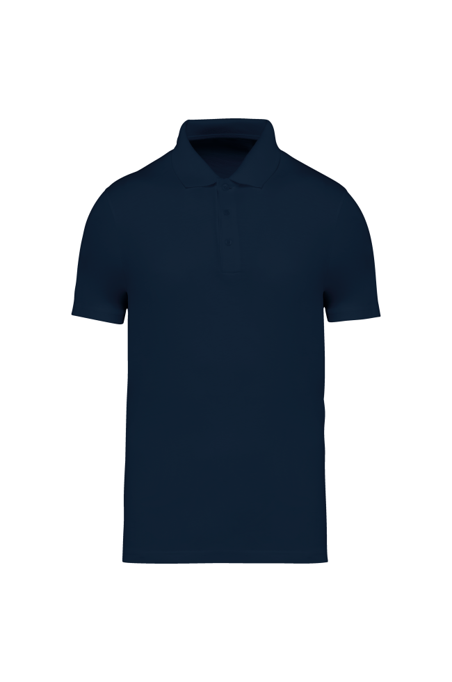 Polo écoresponsable homme navy